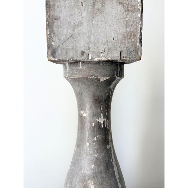 Grey Balustrade Lamps, France, 1950s, Set of 2 For Sale - Image 3 of 10