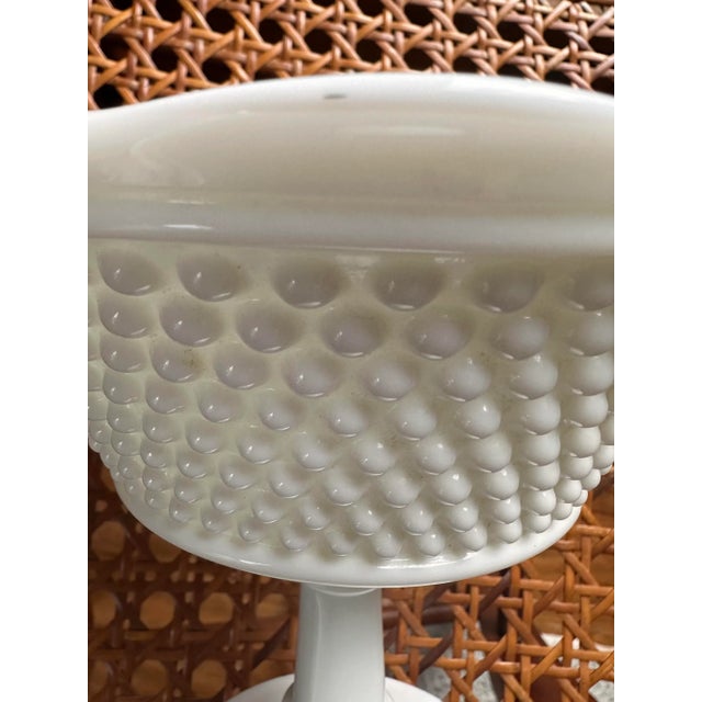 Vintage Westmoreland Milk Glass Compote For Sale - Image 9 of 9