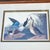 A beautifully framed duck print created after the work of John James Audubon, depicting a Northern Shoveler pair (male and...