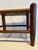 1960s Woven Reed and Wood Foot Stool For Sale - Image 4 of 5