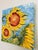 Contemporary Contemporary “Sunflowers” – Original Impasto Oil Painting by Paris Wyatt Llanso For Sale - Image 3 of 7