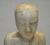 Antique Burmese Mandalay Style Alabaster Monk Statue, 18th-19th Century For Sale - Image 4 of 11