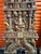 Indian Grand 6ft Custom Architectural Hand-Carved Hardwood Temple Panels - Pair For Sale - Image 3 of 18