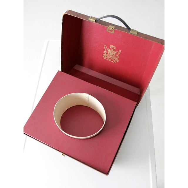 Antique Knox Hat Box For Sale - Image 12 of 12