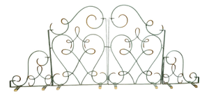 Large Art Deco Grid Elements, 1930s, Set of 4