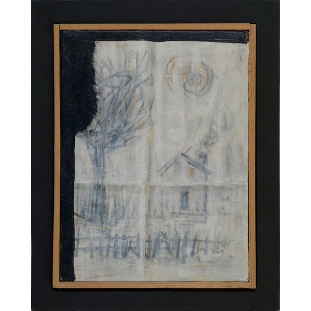 Massimo D'orta, Childhood #3, 2006, Mixed Media on Canvas, Framed For Sale - Image 4 of 4