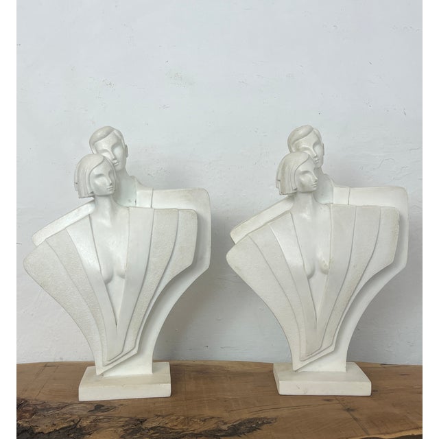Postmodern Art Deco Style Bookends by Ted Balkwill for Lindsey B. Balkweill, 1980s, Set of 2 For Sale - Image 10 of 16