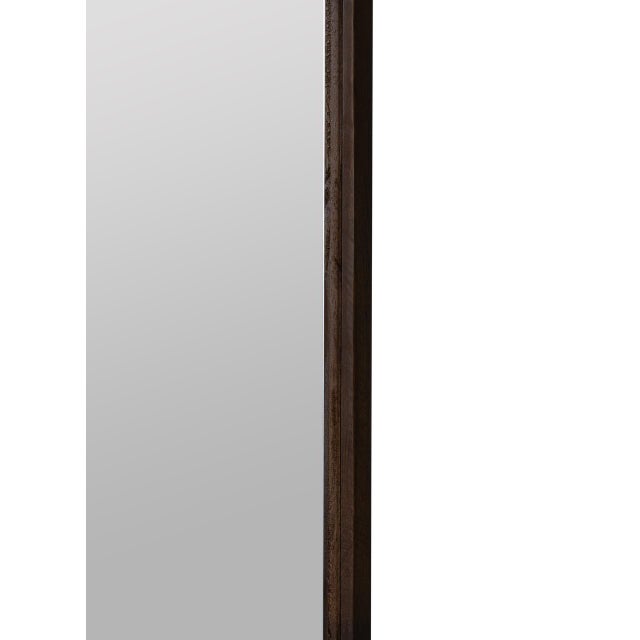 2020s Jude Rounded Edge Wall Mirror, Espresso For Sale - Image 5 of 10