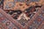 Shabby Chic Rustic Kazak Orange/Blue Wool Rug - 8'1''x10'0'' For Sale - Image 3 of 10
