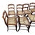 Set of 8 Antique 19th C Victorian Maple Dining Chairs Hand Carved Cane Seats For Sale - Image 12 of 18