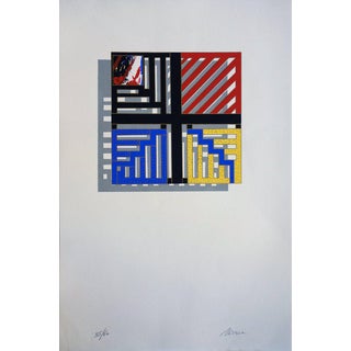 Oscari Nivese, Pans sculptés, Screen Print For Sale
