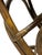 Vintage Woven Rattan & Bamboo Stool With Sculptural Loop Base For Sale - Image 15 of 18