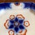 Mid 19th Century Antique Gaudy Welsh Crescent Pinwheel Flow Blue Small Platter, Circa 1840s For Sale - Image 5 of 12