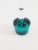 Mid Century Homelgaard Per Lutken Teal Blue Bud Vase For Sale - Image 9 of 11