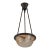 French Art Deco Pendant Light by Daum - 1920s France For Sale