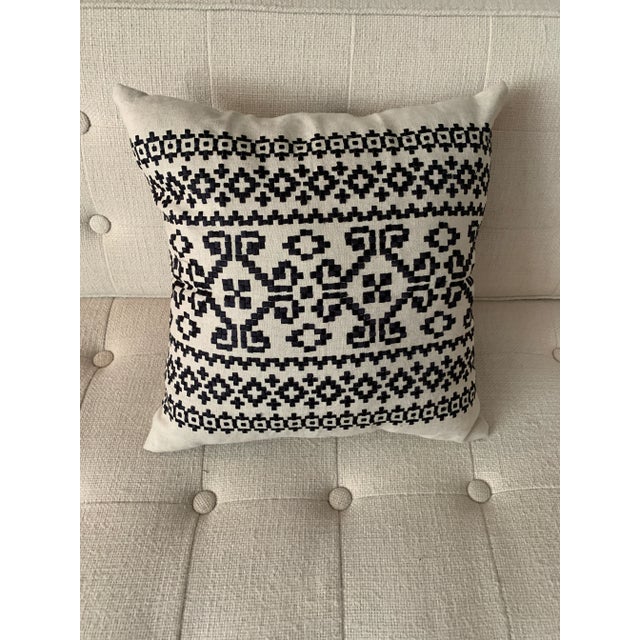 Custom-tailored pillows in ultra-soft cotton blended contemporary/never used subtle throw pillow. Will dress up any room...