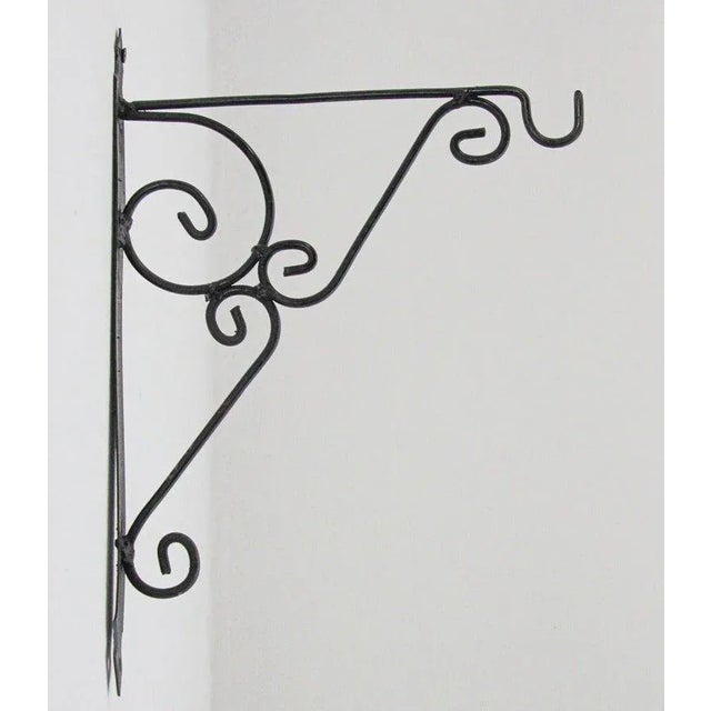 Wall Mounted Iron Bracket for Lanterns or Signs For Sale - Image 12 of 13