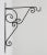 Wall Mounted Iron Bracket for Lanterns or Signs For Sale - Image 12 of 13