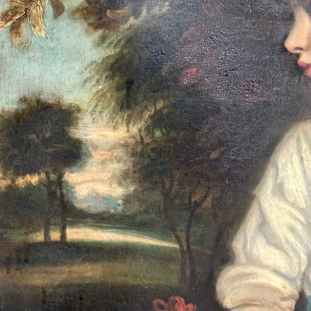 After Sir Joshua Reynolds, Oil on Canvas of Theophila Gwatkin, Newcomb-Macklin For Sale - Image 10 of 14