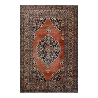 Antique Persian Feraghan Sarouk, the Most Decorative, as Is For Sale