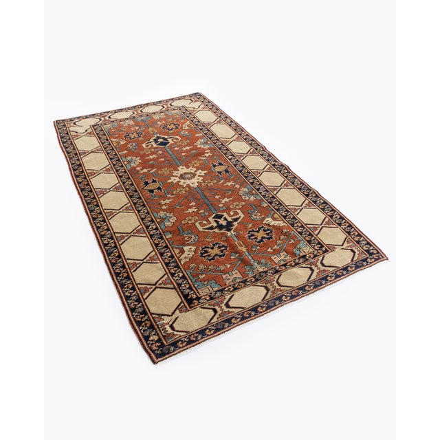 Antique Rug 4ft 8in X 7'ft 4in For Sale - Image 9 of 17