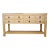 Farm 8 Drawer Farm Console Table For Sale