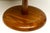 Mid Twentieth Century Modern Walnut Round Pedestal Side Table For Sale In Louisville - Image 6 of 9