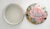 Metal Vintage Golden Peony Hand Painted Chinese Porcelain Box Signed For Sale - Image 7 of 9