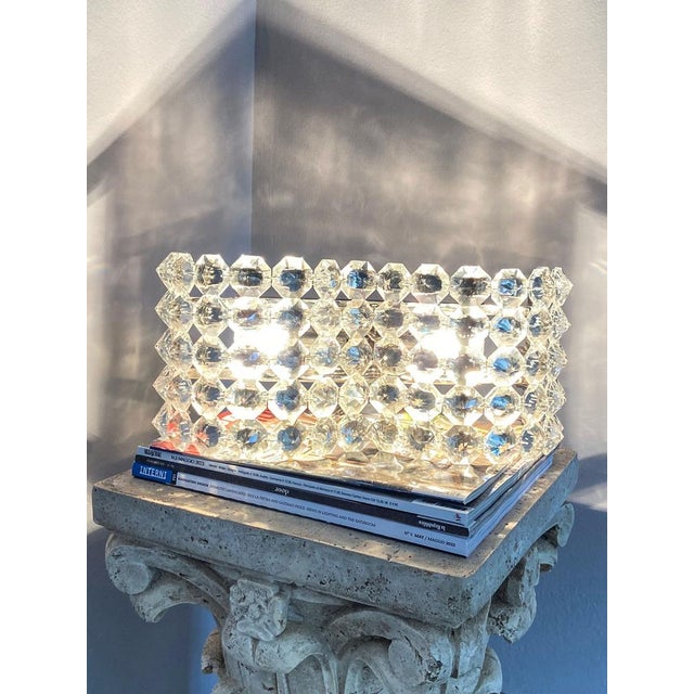 Ottogonal Crystal Wall Lights, Italy, 1980s., Set of 2 For Sale - Image 13 of 14