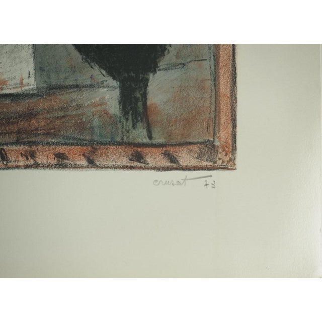 Roger Crusat, Paysage nocturne, Lithograph For Sale - Image 6 of 7