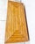 Brown Vintage Milo Baughman Style Split Reed Rattan Bamboo Chrome Coffee Table For Sale - Image 8 of 12