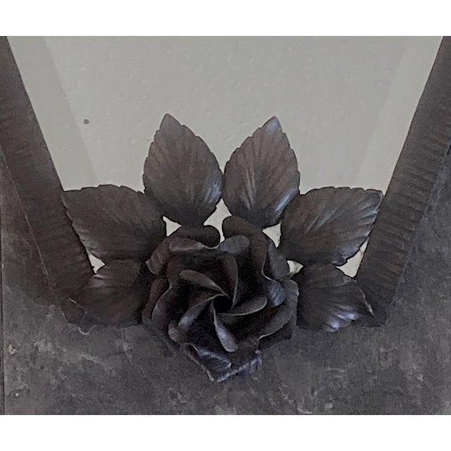 Offering an excellent example of French hand-wrought iron from the 20th Century teens or twenties. There's a substantial...