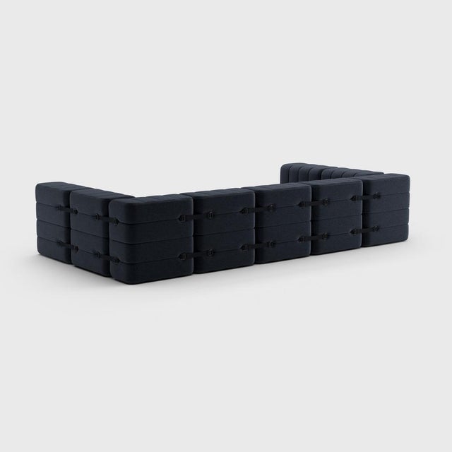 Contemporary Flexible U-Sofa from Ambivalenz, Set of 15 For Sale - Image 3 of 5