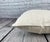 20 x 20 Hemp Pillow Turkish Cushion Natural Grayish White Pillow Cushion Cover For Sale - Image 4 of 4