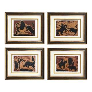 Pablo Picasso Set of Four Prints 40-41-42-43 - Set of 4 For Sale