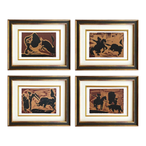 Pablo Picasso Set of Four Prints 40-41-42-43 - Set of 4