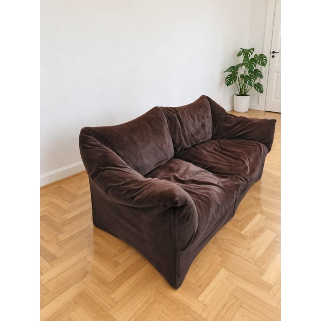 Model 685 Le Tentazioni Two-Seater Sofa by Mario Bellini for Cassina, 1973 For Sale - Image 3 of 13