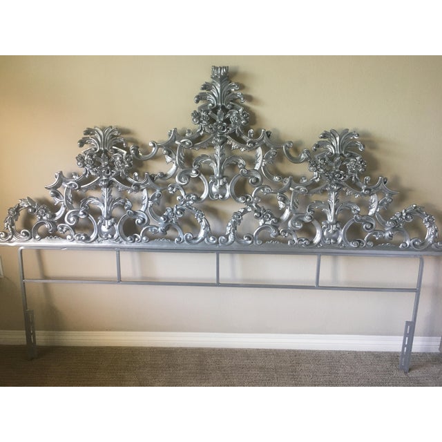 1940s Rococo Iron King Headboard Chairish