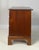 Vintage Chippendale Style Solid Walnut Kneehole Desk For Sale - Image 4 of 14