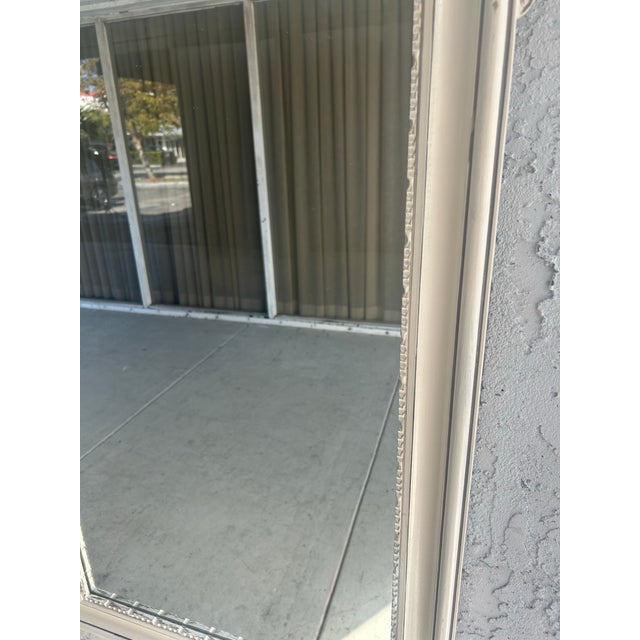 Wood Palm Beach Regency Style Mirror With Shell Detail For Sale - Image 7 of 10