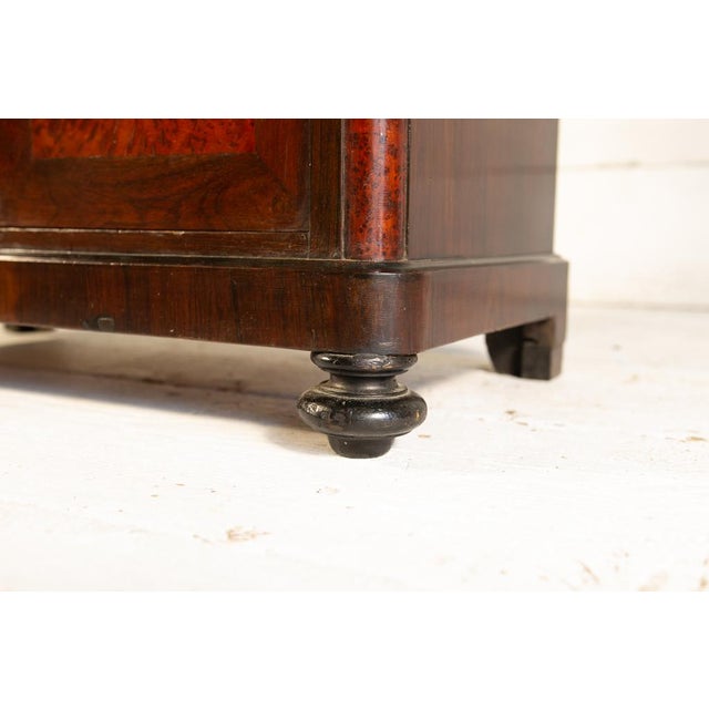 Small Sideboard in Rosewood and Briar, 1890s For Sale - Image 4 of 9