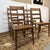 Victorian Victorian Ladderback Dining Chairs, Set of Four For Sale - Image 3 of 12