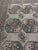 Persian Muted Cloud Grey, Taupe, and Steel Blue Vintage Ersari Elephant Track Organic Wool Rug 8.4 x 11.6 For Sale - Image 3 of 6