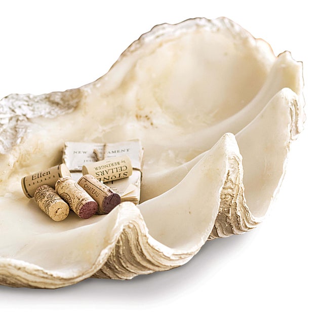 Regina Andrew Imperial Giant Clam Replica - Large For Sale - Image 4 of 6