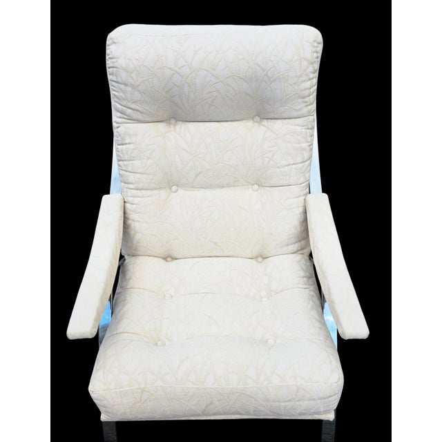 Pair of Vintage Cantilever Lounge Chairs Attributed to Carsons Furniture For Sale - Image 4 of 7