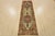 Tribal Heriz Runner 2’7” X 8’1” Ivory Wool Tribal Hand-Knotted Oriental Rug For Sale - Image 3 of 12