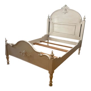 Antique French Country Double Bedframe For Sale