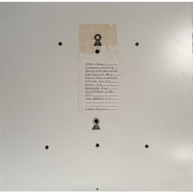 Lorenzo Piemonti, Cromoaccelerazioni 642, Mixed Media For Sale - Image 7 of 8