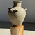 Indonesian Light Grey-Beige Terracotta Vase with 4 Small Handles and a Tall Neck For Sale - Image 3 of 18