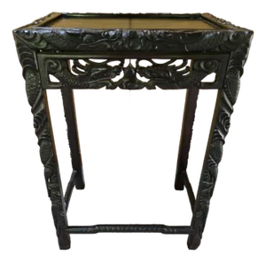 1930s Vintage Chinese Dragon Side Table